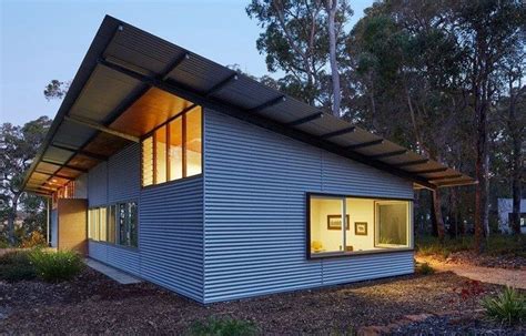 small corrugated metal house|contemporary homes with metal roofs.